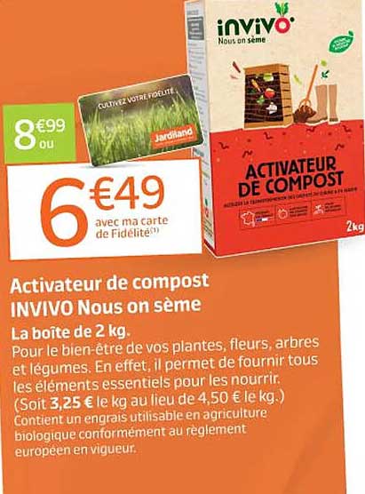 activateur de compost ivivo nous on sème