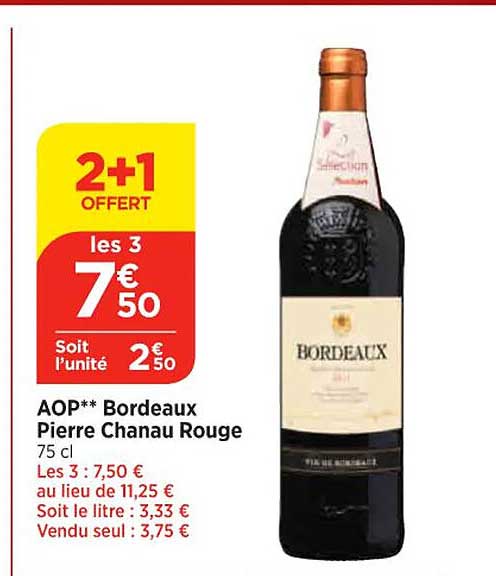 aop bordeaux pierre chanau rouge