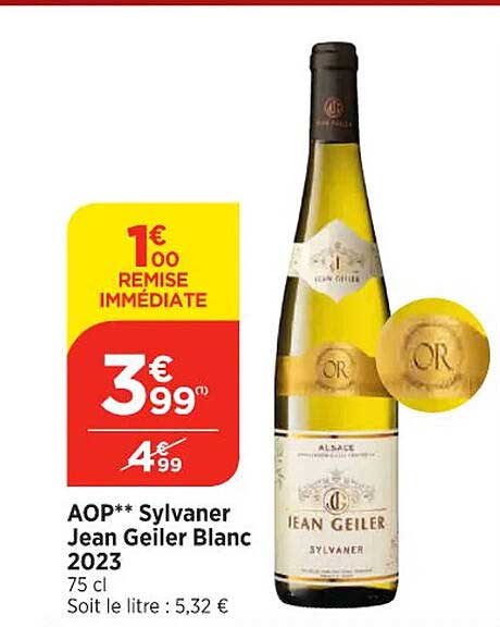 aop sylvaner jean geiler blanc 2023