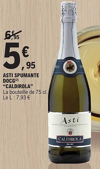 asti spumante docg "caldirola"