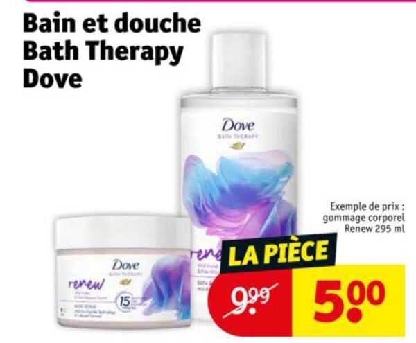 bain et douche bath therapy dove