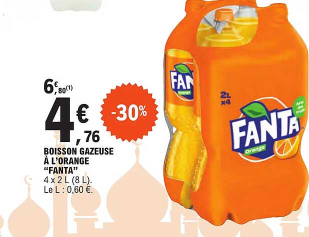 Boisson Gazeuse à L'orange "fanta"