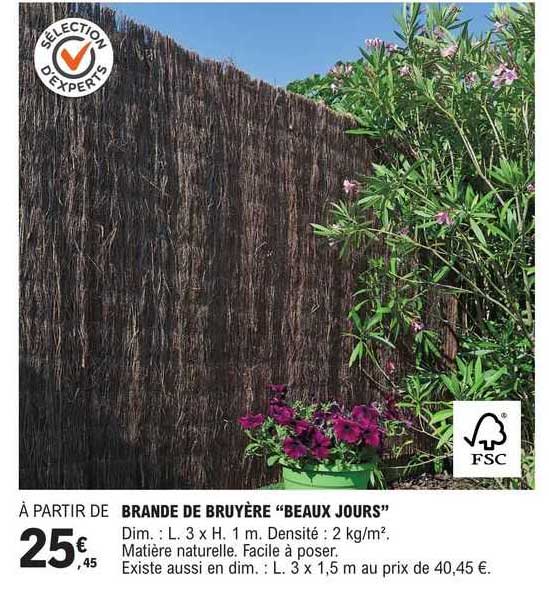 brande bruyère "beaux jours"