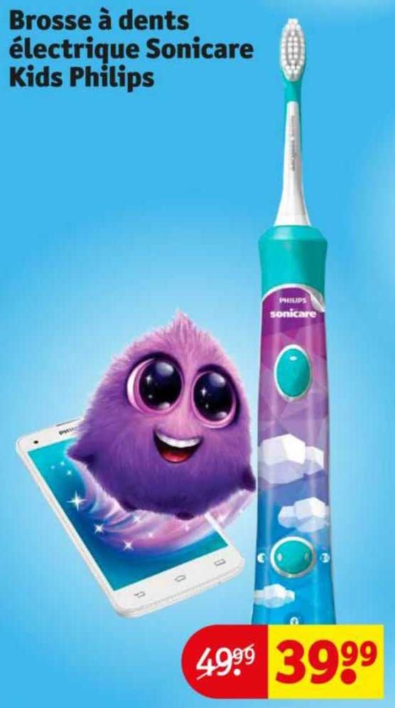 brosse à dents électrique sonicare kids philips