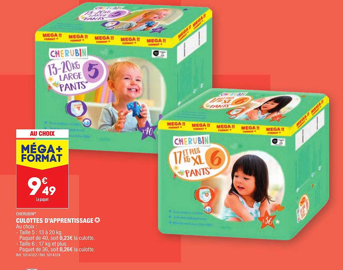 cherubin culottes d'apprentissage