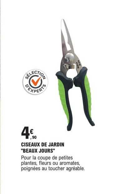 ciseaux de jardin "beaux jours"