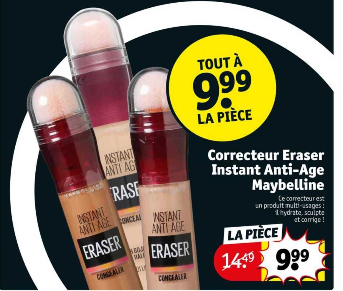 correcteur eraser instant anti-âge maybelline