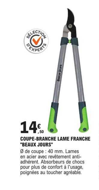 coupe-branche lame franche "beaux jours"