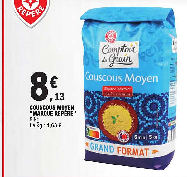 couscous moyen "marque repère"
