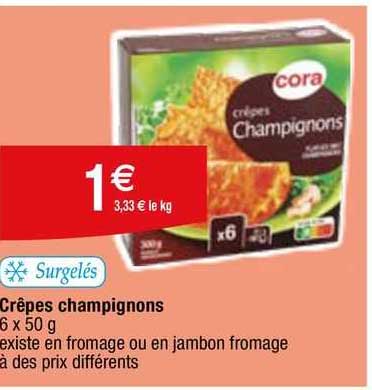 Crêpes Chssampignons