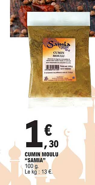 Cumin Moulu "samia"
