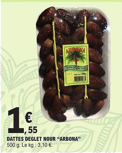 dattes deglet nour "arbona"