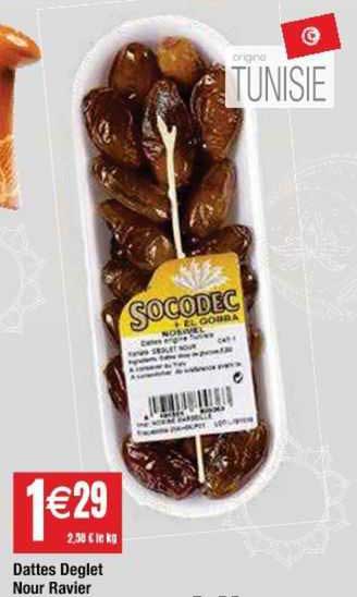dattes deglet nour ravier socodec