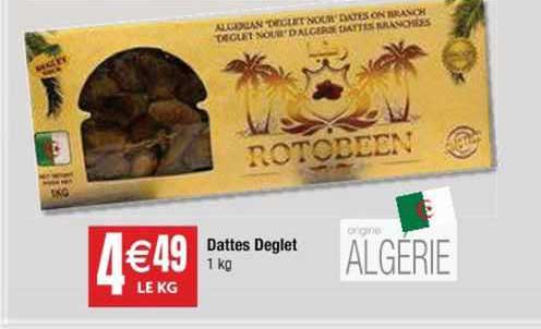 dattes deglet rotobeen