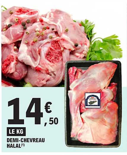 Demi-chevreau Halal