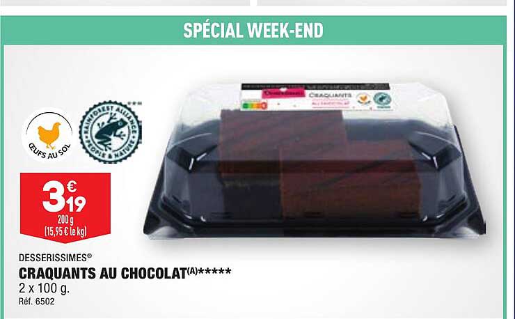 Desserissimes Craquants Au Chocolat