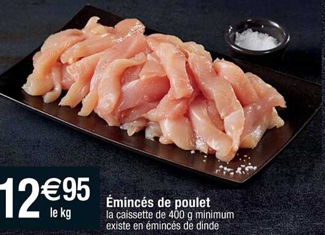 émincés De Poulet