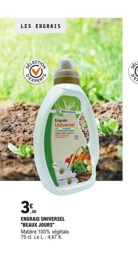 engrais universel "beaux jours"