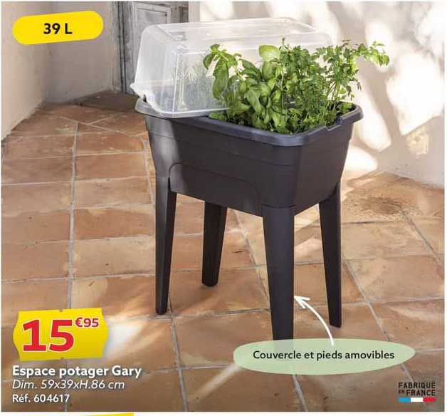 espace potager gary