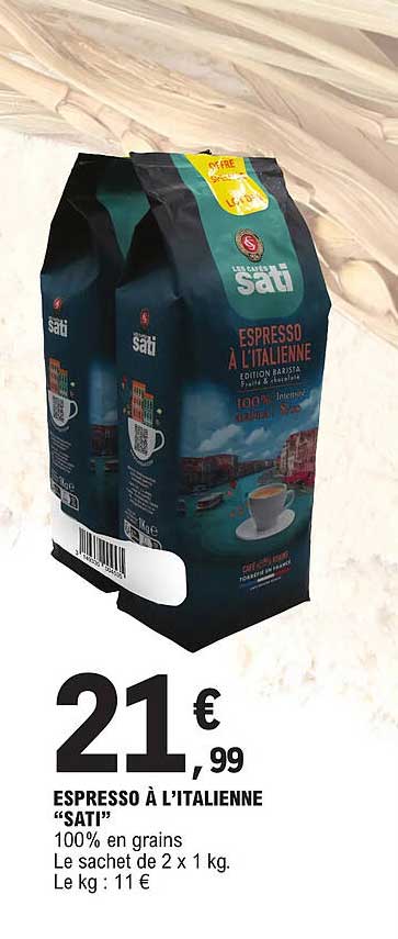 espresso à l'italienne "sati"