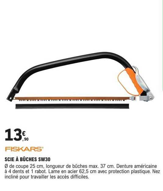 Fiskars Scie à Bûche Sw30