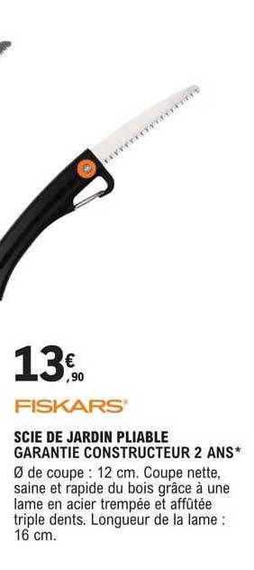 Fiskars Scie De Jardin Pliable