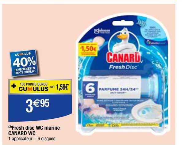 fresh disc wc marine canard wc