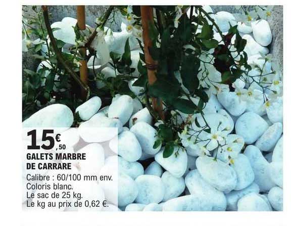 Galets Marbre De Carrare