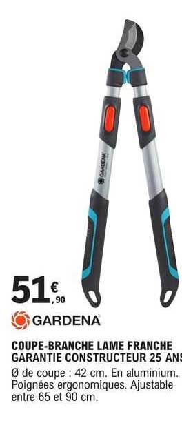gardena coupe-branche lame franche