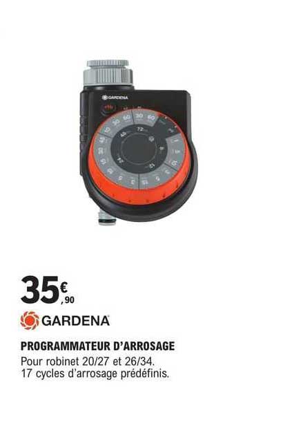 Gardena Programmateur D'arrosage