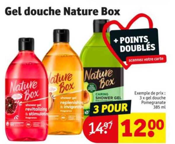 Gel Douche Nature Box