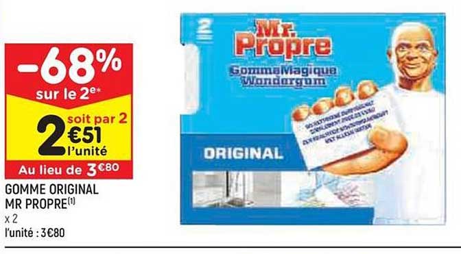 gomme original mr propre