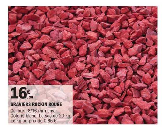 Graviers Rockin Rouge