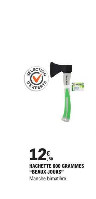 hachette 600 grammes "beaux jours"