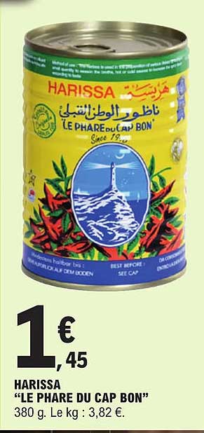 harissa "le phare du cap bon"