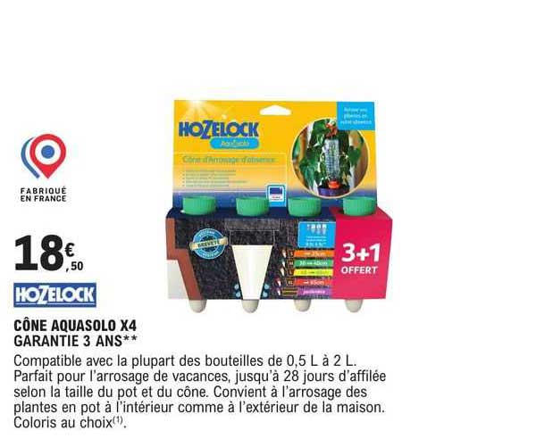 Hozelock Cône Aquasolo X4