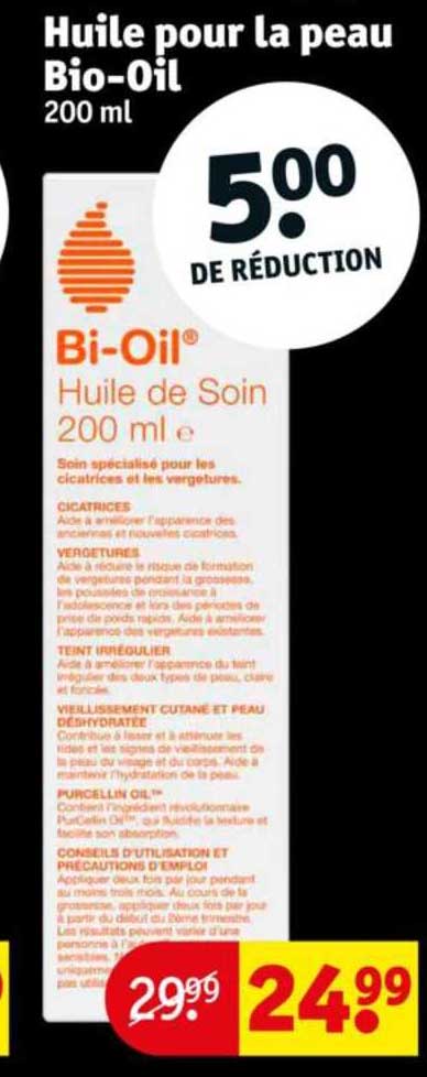 huile pour la peau bio-oil
