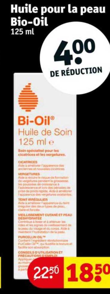 huile pour la peau  bio-oil