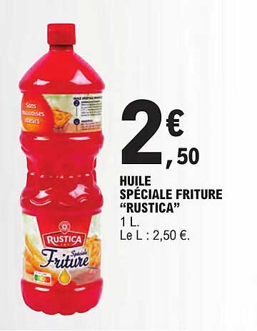 Huile Spéciale Friture "rustica"