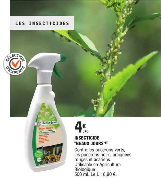 Insesticide "beaux Jours"