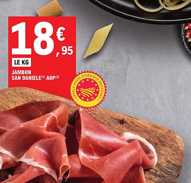 jambon san daniele aop