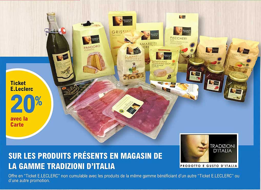 la gamme tradizioni d'italia