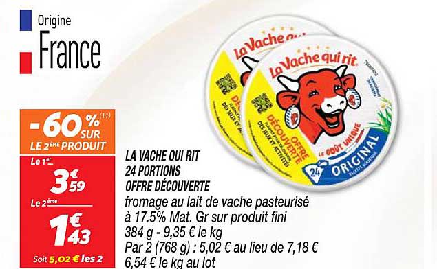 la vache qui rit 24 portions