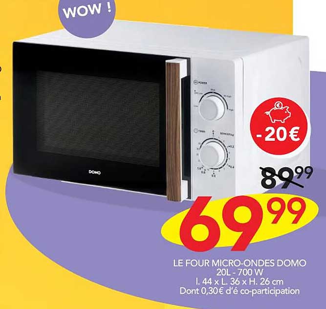 le four micro-ondes domo