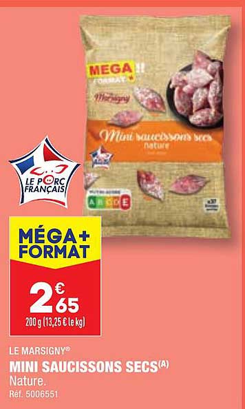 Le Marsigny Mini Saucissons Secs