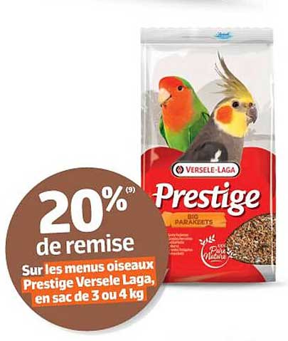 les menus oiseaux prestige versele laga