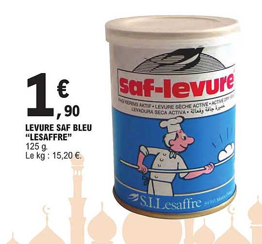 levure saf bleu "lesaffre"