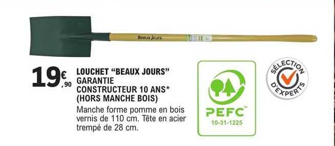 louchet "beaux jours"