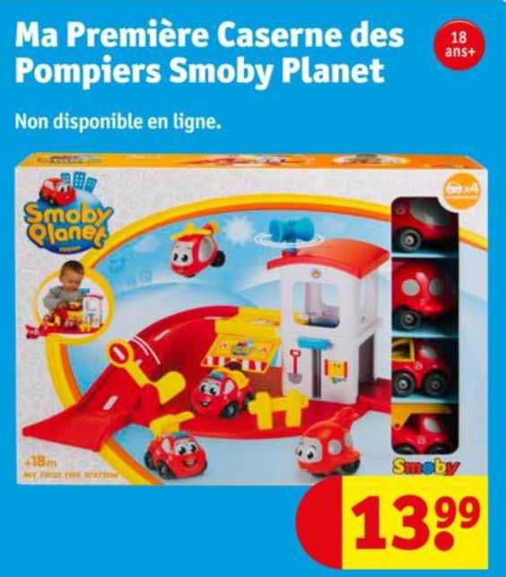 ma première caserne des pompiers smoby planet