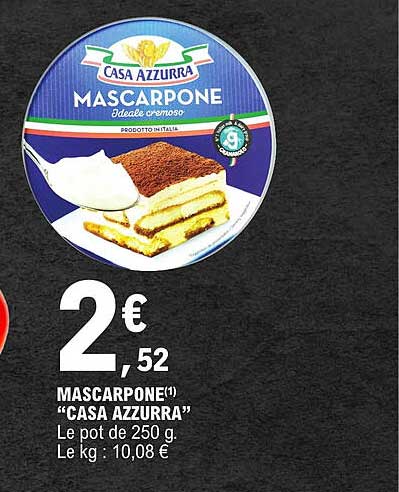 mascarpone "casa azzurra"